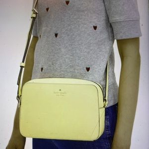 NWT. Harper Crossbody. Color is lemon fondant.